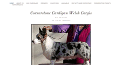 Desktop Screenshot of cornerstonecardigans.com